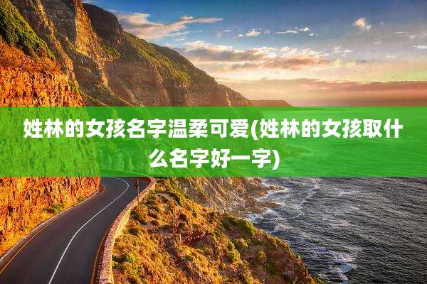 姓林的女孩名字温柔可爱(姓林的女孩取什么名字好一字)