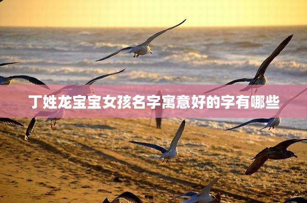 丁姓龙宝宝女孩名字寓意好的字有哪些