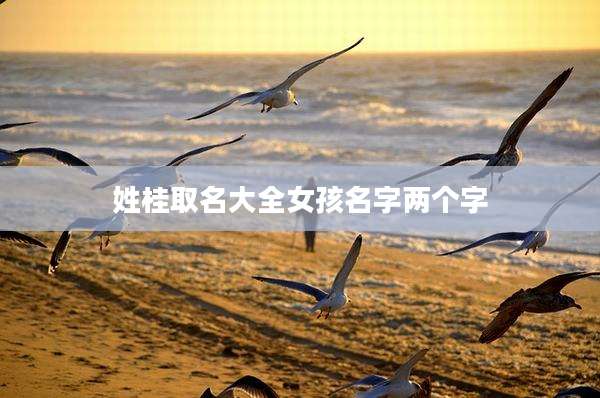 姓桂取名大全女孩名字两个字