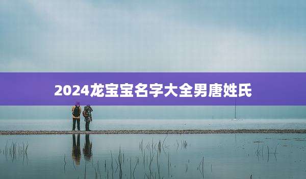 2024龙宝宝名字大全男唐姓氏