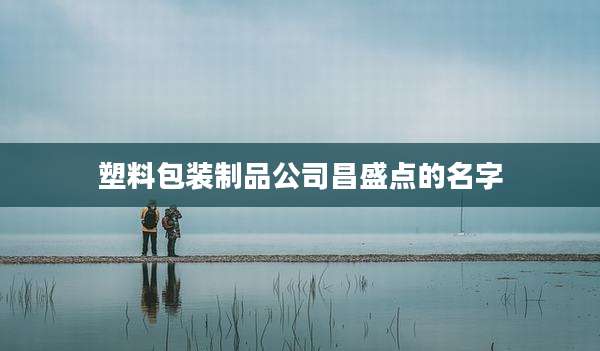 塑料包装制品公司昌盛点的名字