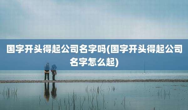 国字开头得起公司名字吗(国字开头得起公司名字怎么起)