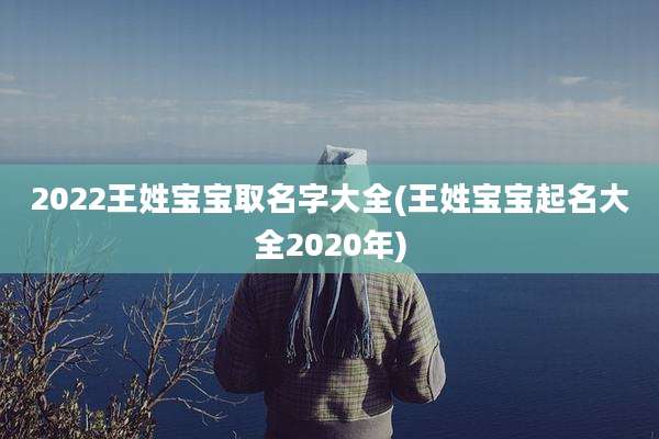 2022王姓宝宝取名字大全(王姓宝宝起名大全2020年)