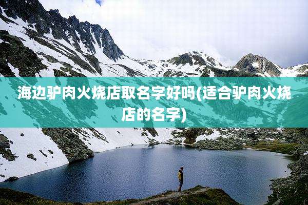 海边驴肉火烧店取名字好吗(适合驴肉火烧店的名字)