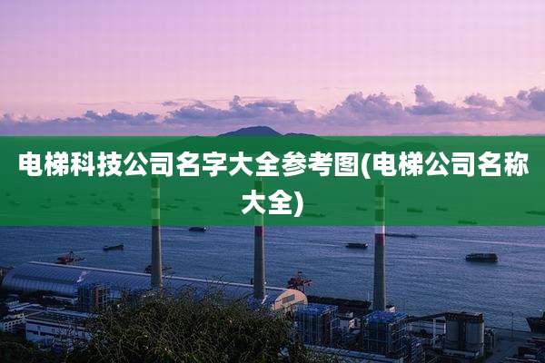 电梯科技公司名字大全参考图(电梯公司名称大全)
