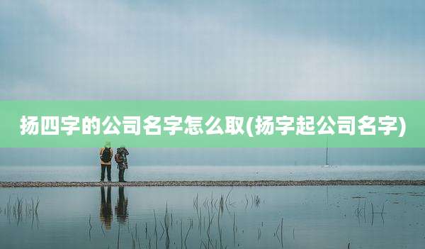 扬四字的公司名字怎么取(扬字起公司名字)