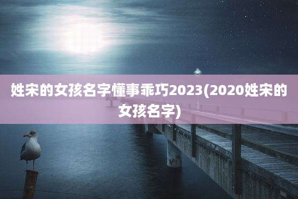 姓宋的女孩名字懂事乖巧2023(2020姓宋的女孩名字)