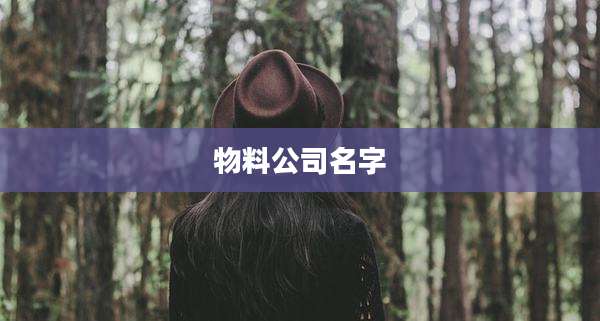 物料公司名字