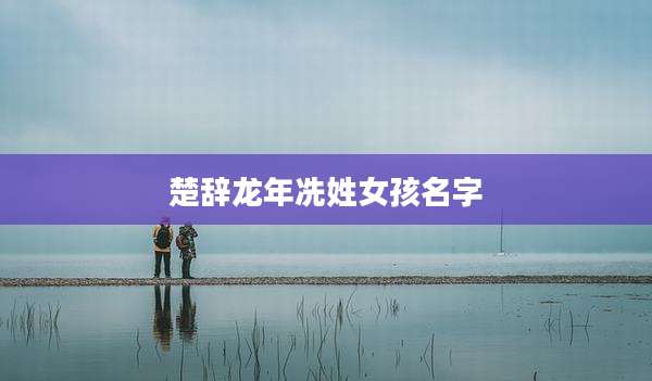 楚辞龙年冼姓女孩名字
