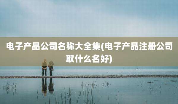 电子产品公司名称大全集(电子产品注册公司取什么名好)