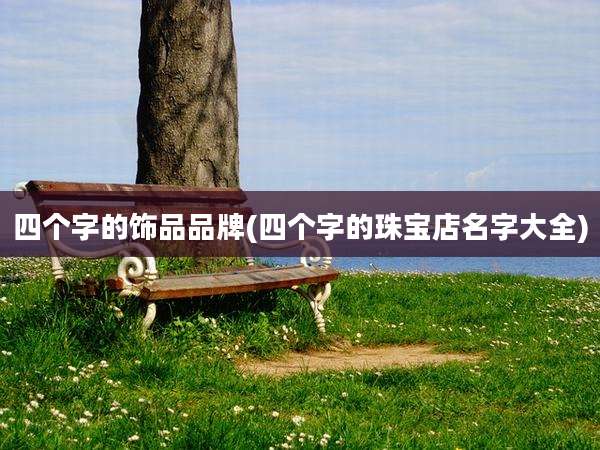 四个字的饰品品牌(四个字的珠宝店名字大全)