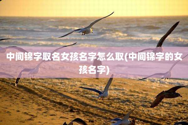 中间锦字取名女孩名字怎么取(中间锦字的女孩名字)