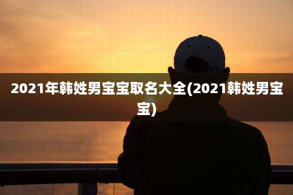2021年韩姓男宝宝取名大全(2021韩姓男宝宝)