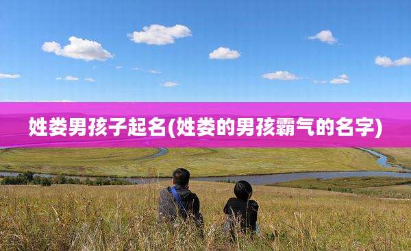 姓娄男孩子起名(姓娄的男孩霸气的名字)