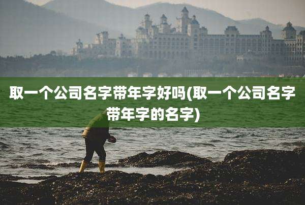 取一个公司名字带年字好吗(取一个公司名字带年字的名字)