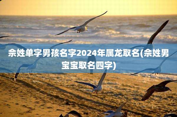 佘姓单字男孩名字2024年属龙取名(佘姓男宝宝取名四字)