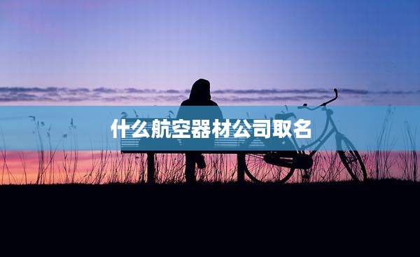 什么航空器材公司取名