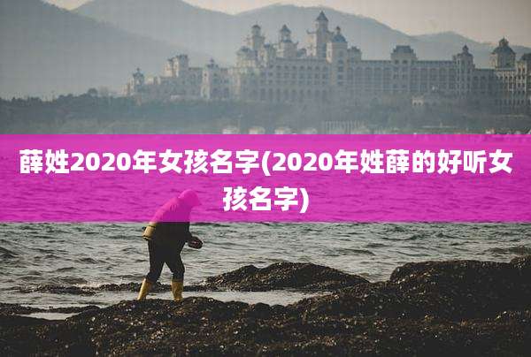 薛姓2020年女孩名字(2020年姓薛的好听女孩名字)