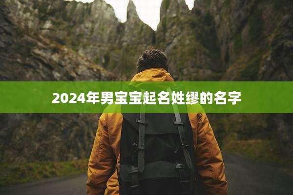 2024年男宝宝起名姓缪的名字