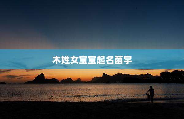 木姓女宝宝起名菡字