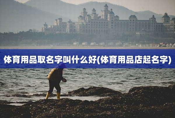体育用品取名字叫什么好(体育用品店起名字)