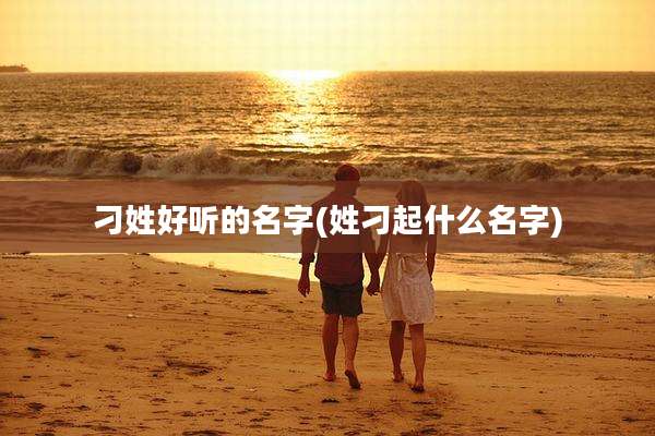刁姓好听的名字(姓刁起什么名字)