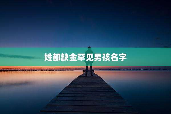 姓都缺金罕见男孩名字