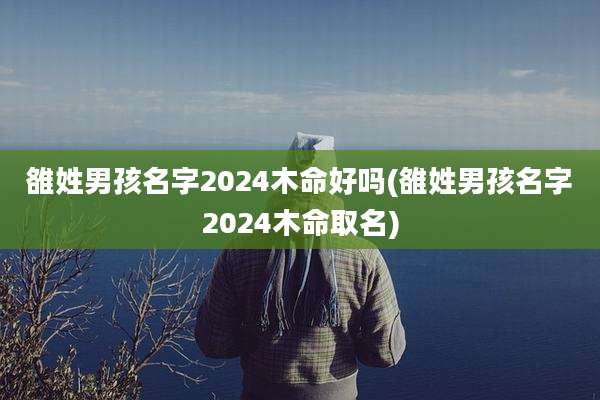 雒姓男孩名字2024木命好吗(雒姓男孩名字2024木命取名)