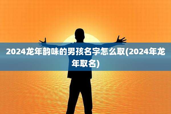 2024龙年韵味的男孩名字怎么取(2024年龙年取名)