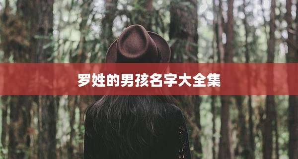 罗姓的男孩名字大全集