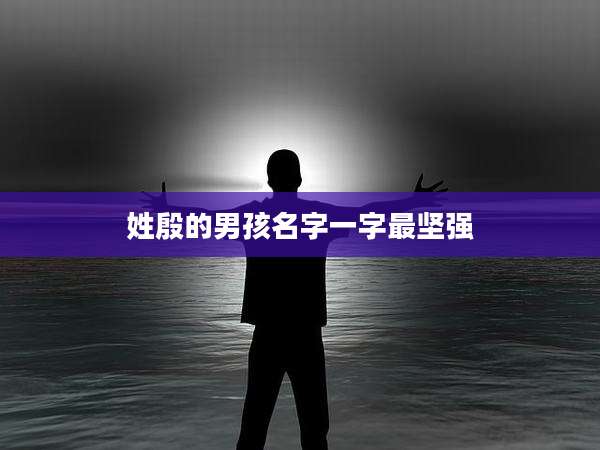 姓殷的男孩名字一字最坚强