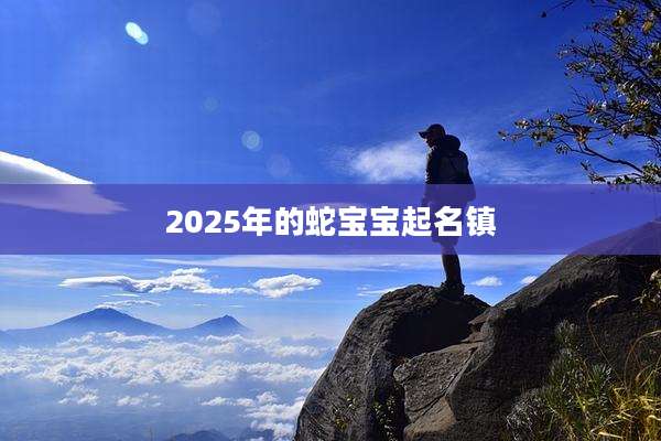 2025年的蛇宝宝起名镇