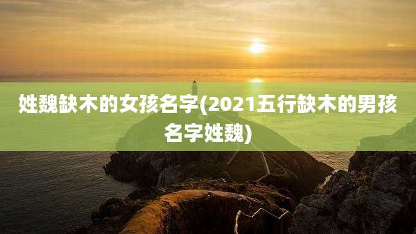 姓魏缺木的女孩名字(2021五行缺木的男孩名字姓魏)