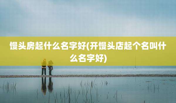 馒头房起什么名字好(开馒头店起个名叫什么名字好)