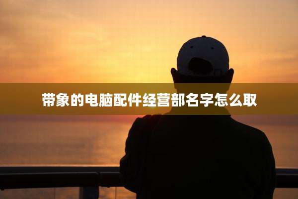 带象的电脑配件经营部名字怎么取