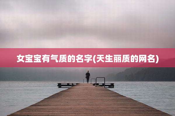 女宝宝有气质的名字(天生丽质的网名)