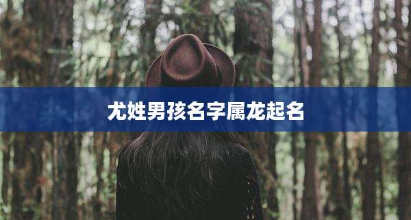 尤姓男孩名字属龙起名