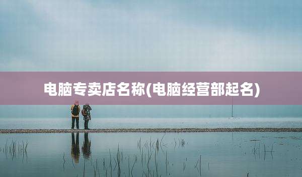 电脑专卖店名称(电脑经营部起名)