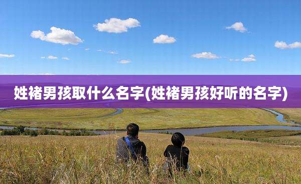 姓褚男孩取什么名字(姓褚男孩好听的名字)