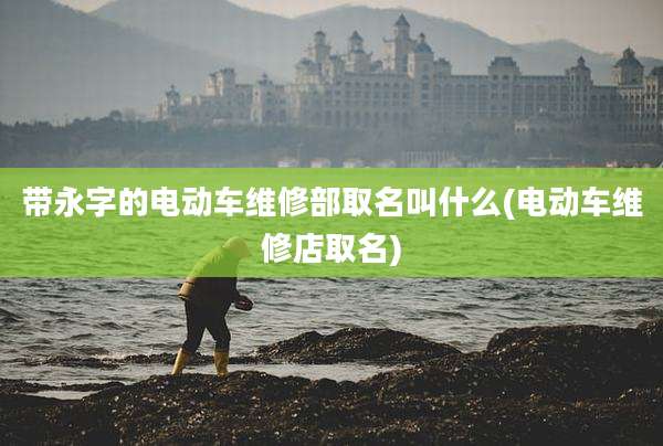 带永字的电动车维修部取名叫什么(电动车维修店取名)