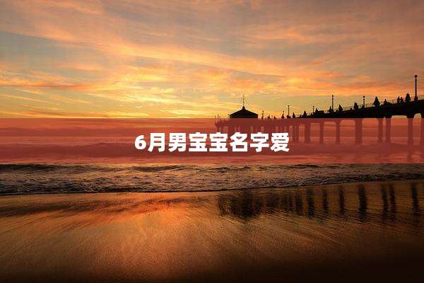 6月男宝宝名字爱