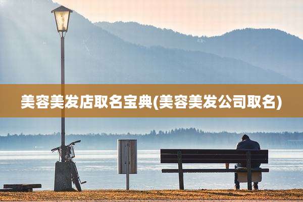 美容美发店取名宝典(美容美发公司取名)