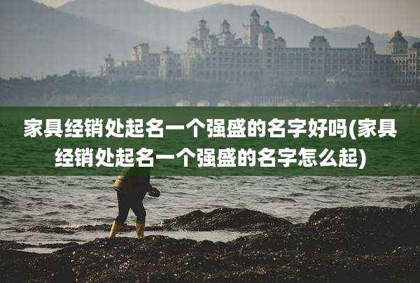 家具经销处起名一个强盛的名字好吗(家具经销处起名一个强盛的名字怎么起)