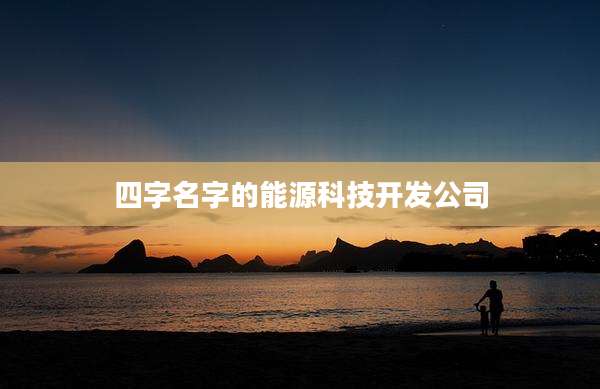 四字名字的能源科技开发公司