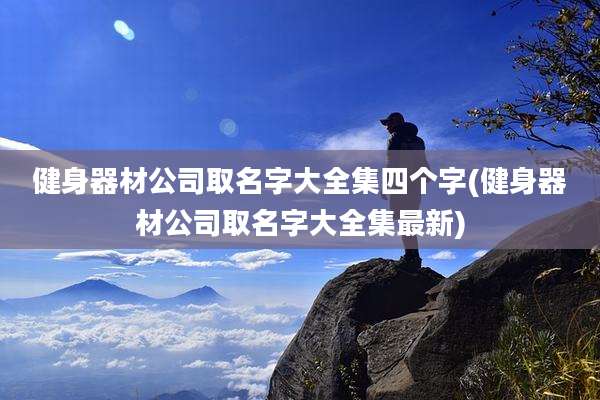 健身器材公司取名字大全集四个字(健身器材公司取名字大全集最新)