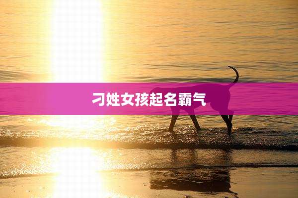 刁姓女孩起名霸气