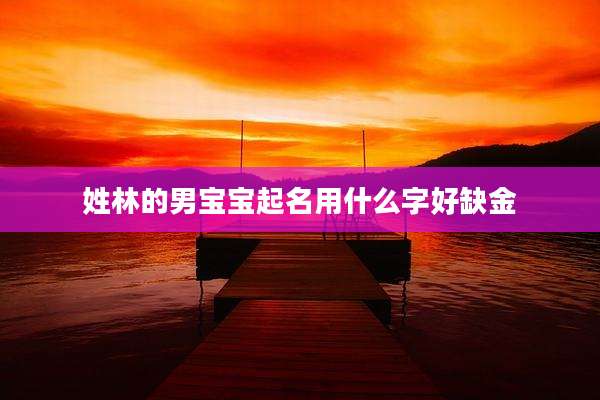 姓林的男宝宝起名用什么字好缺金