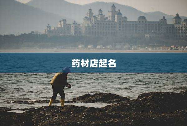 药材店起名