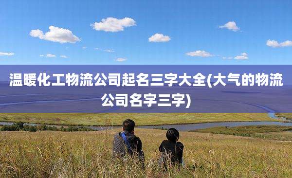 温暖化工物流公司起名三字大全(大气的物流公司名字三字)