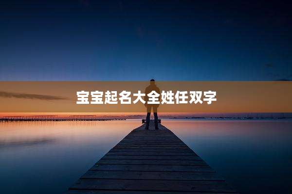 宝宝起名大全姓任双字